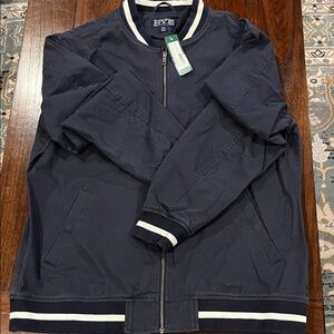 RYE by Hawker Rye Dark Blue Bomber Jacket